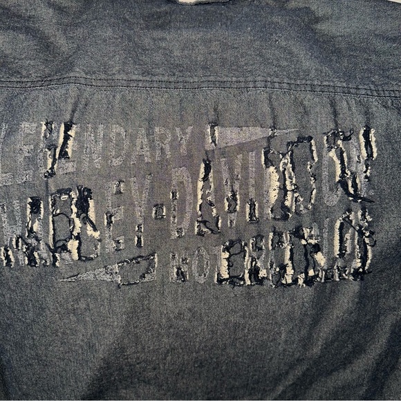 Harley Davidson Button Up Long Sleeve Shirt - Picture 6 of 7